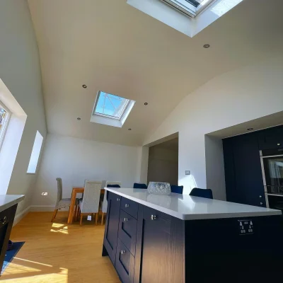 blue-bespoke-kitchen-island-hockley-essex